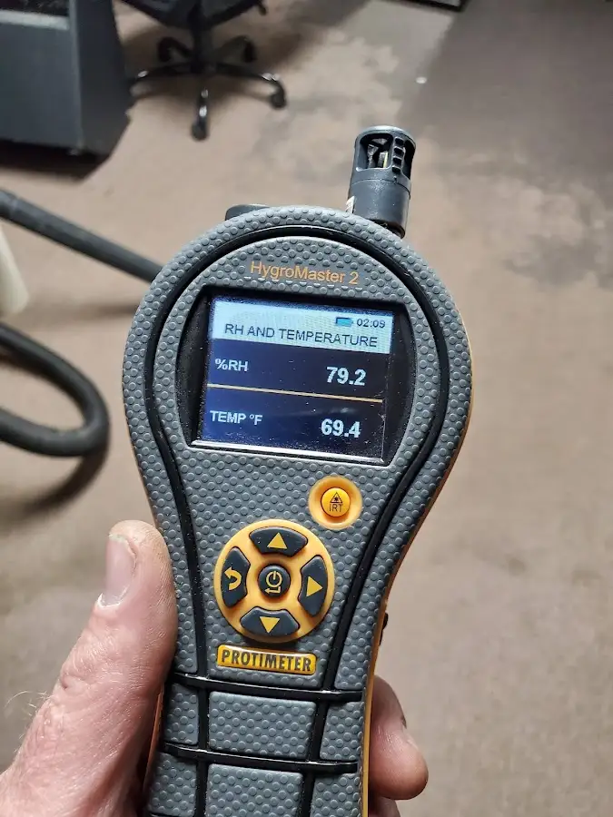 Moisture meter humidity assessment for Fire & Smoke Damage Restoration in Tehaleh